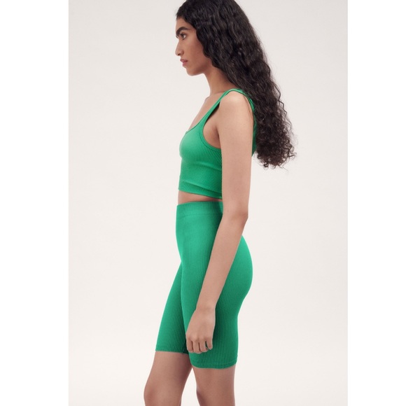 Zara set seamless bike short and crop top - Picture 8 of 13
